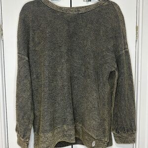 Free People Movement Army Green Top